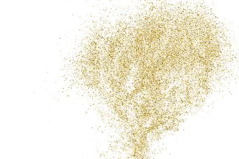 Gold Glitter Texture. 스톡 일러스트