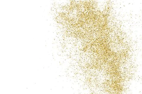 Gold Glitter Texture. 库存插图