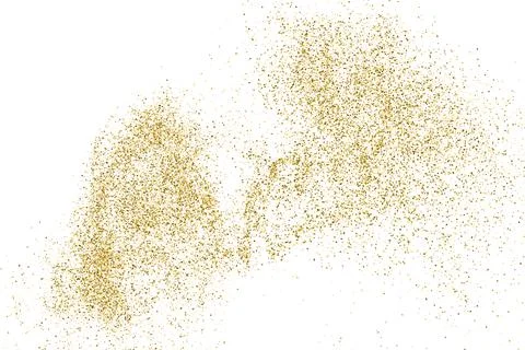 Gold Glitter Texture. Stock Illustration