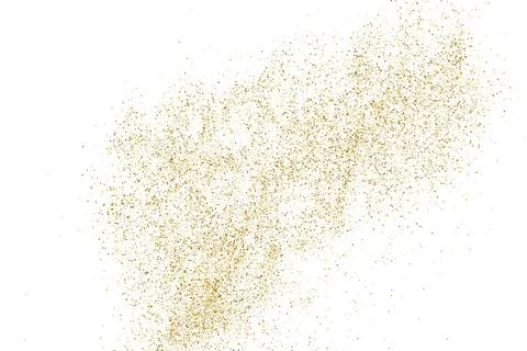 Gold Glitter Texture. Stock-Illustration