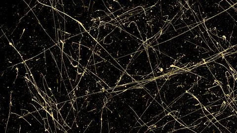 Gold Glitter Texture Illustration