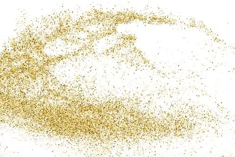 Gold Glitter Texture. Illustration