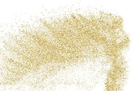 Gold Glitter Texture. Stock-Illustration