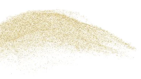 Gold Glitter Texture. Stock Illustration
