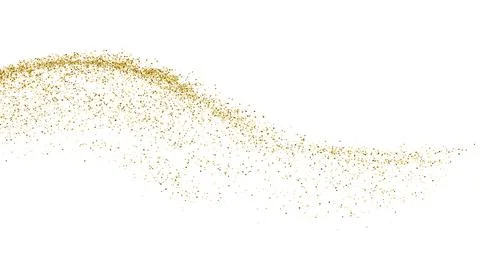 Gold Glitter Texture. Stock Illustration