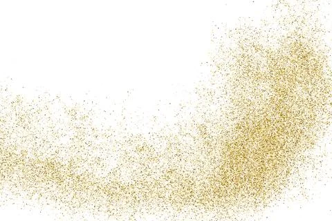 Gold Glitter Texture. Stock Illustration