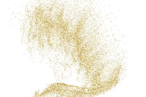 Gold Glitter Texture. 스톡 일러스트