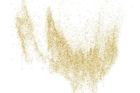 Gold Glitter Texture. Stock Illustration