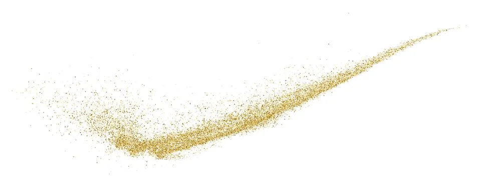 Gold Glitter Texture. Stock Illustration