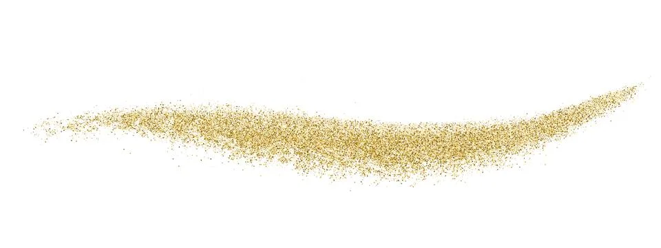 Gold Glitter Texture. Stock Illustration