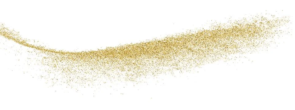 Gold Glitter Texture. Stock Illustration