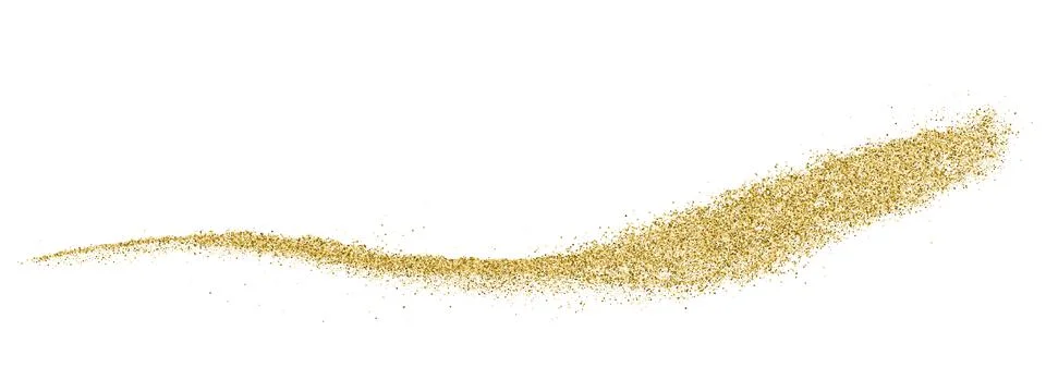 Gold Glitter Texture. Illustrazione stock