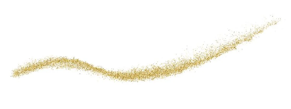 Gold Glitter Texture. Stock Illustration