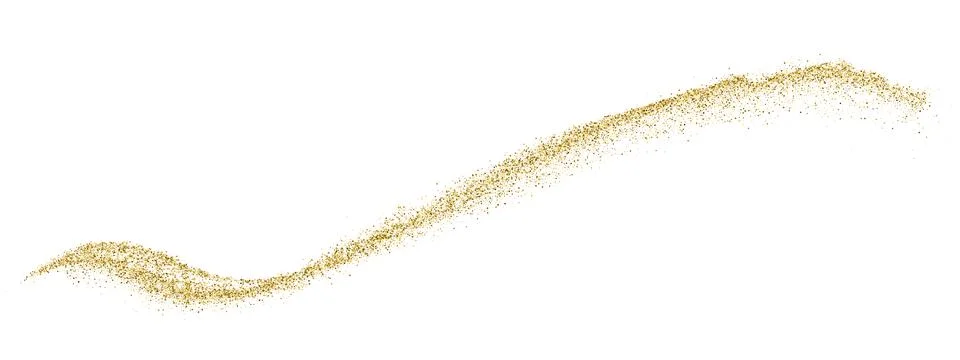 Gold Glitter Texture. Stock Illustration