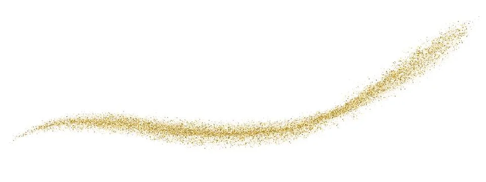 Gold Glitter Texture. Illustrazione stock