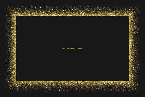 Gold Glitter Texture. 스톡 일러스트