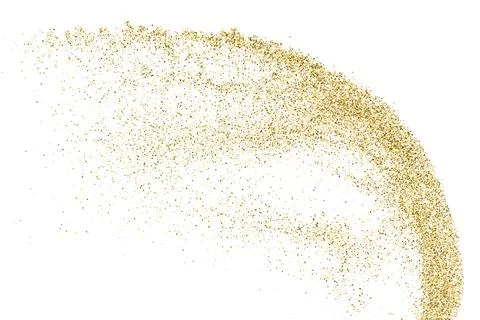Gold Glitter Texture. Stock Illustration