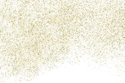 Gold Glitter Texture. Stock Illustration