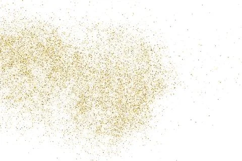 Gold Glitter Texture. Illustration