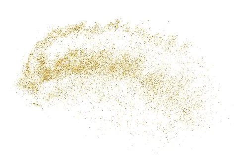 Gold Glitter Texture. Stock Illustration