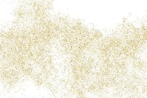 Gold Glitter Texture. Stock Illustration