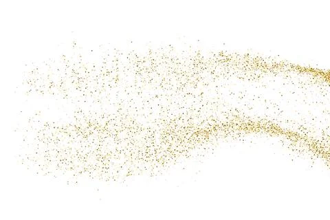 Gold Glitter Texture. Stock Illustration