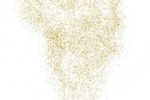 Gold Glitter Texture. Illustrazione stock