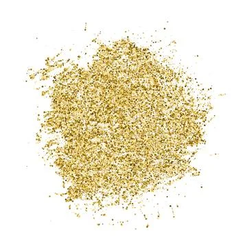 Gold Glitter Texture. Stock Illustration