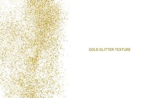 Gold Glitter Texture. 스톡 일러스트