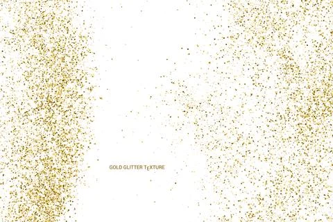 Gold Glitter Texture. Stock Illustration