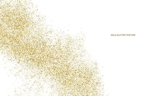 Gold Glitter Texture. Stock Illustration