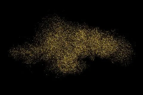 Gold Glitter Texture. Stock Illustration