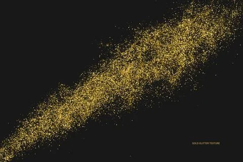Gold Glitter Texture. 스톡 일러스트