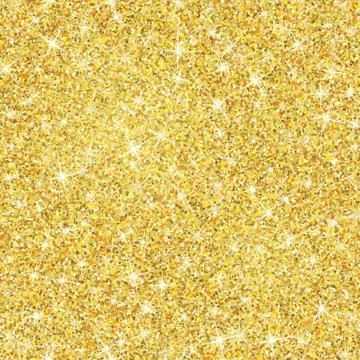 Gold glitter texture with sparkles Stock Illustration