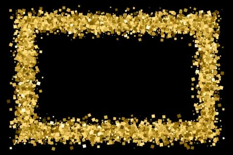 Gold glitter texture vector. 스톡 일러스트