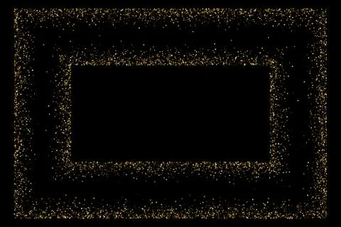 Gold glitter texture vector. 스톡 일러스트