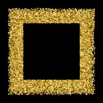 Gold glitter texture vector. 스톡 일러스트