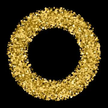 Gold glitter texture vector. 스톡 일러스트
