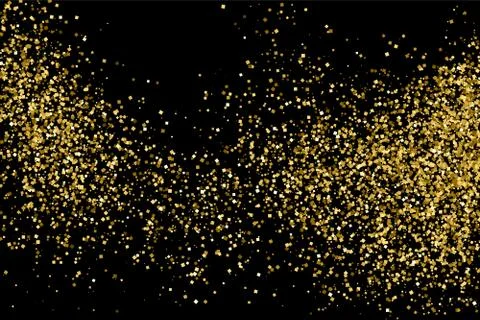 Gold glitter texture vector. 스톡 일러스트