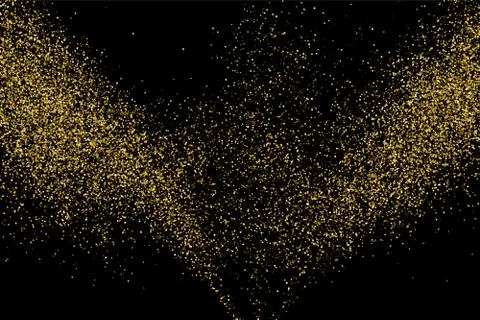 Gold glitter texture vector. 스톡 일러스트