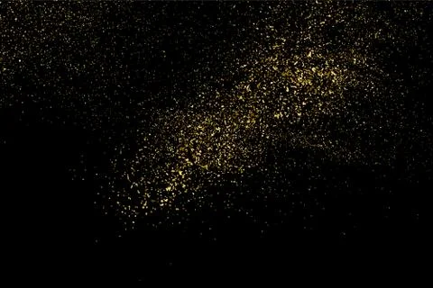 Gold glitter texture vector. 스톡 일러스트