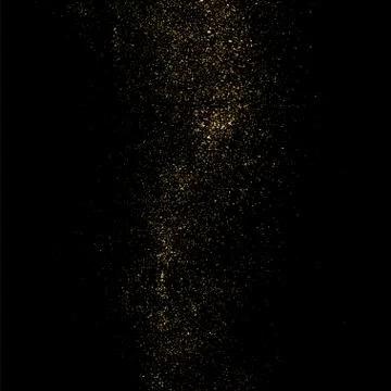 Gold glitter texture vector. Stock Illustration