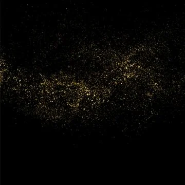 Gold glitter texture vector. 스톡 일러스트