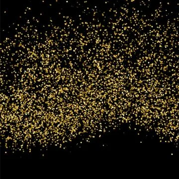 Gold glitter texture vector. 스톡 일러스트