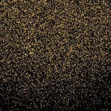 Gold glitter texture vector. 库存插图