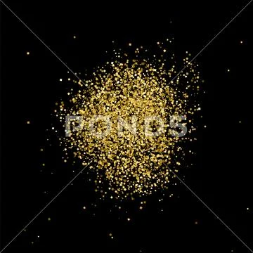 Gold glitter texture vector. Stockillustratie