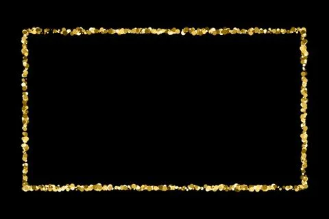 Gold glitter texture vector. Illustrazione stock