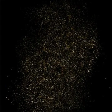 Gold glitter texture vector. 스톡 일러스트