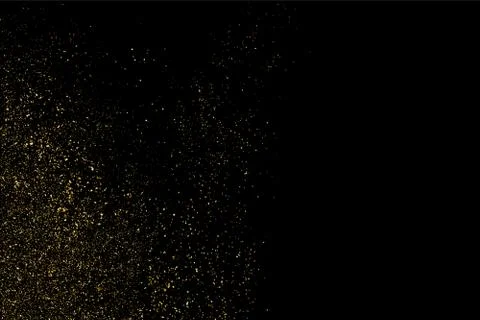 Gold glitter texture vector. 스톡 일러스트