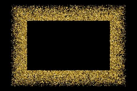 Gold glitter texture vector. イラスト素材